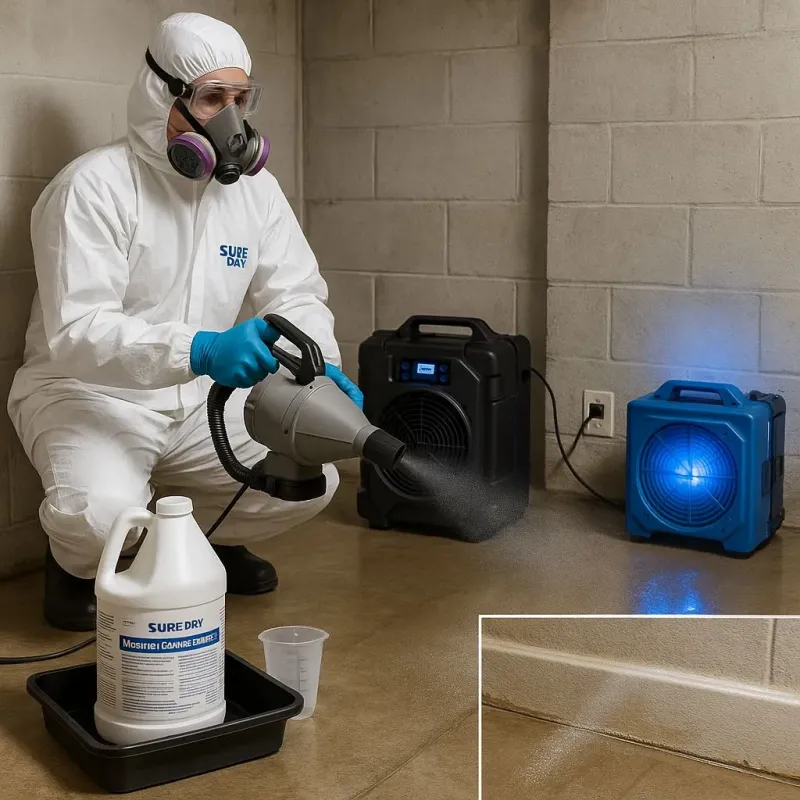 Sanitization and Odor Removal process in Wyoming, IL