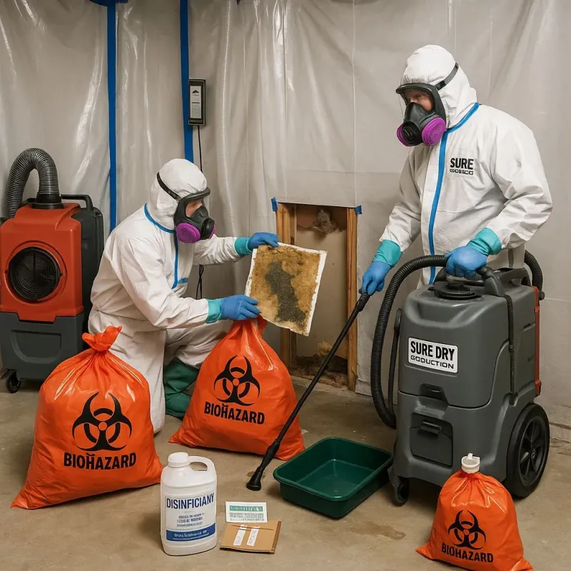 Contaminated Water Handling Protocols process in Wyoming, IL